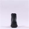 Pepe Saenz Sara Side Zip Wedge Boot - Black Leather